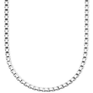Sterling silver rounded box chain 18",NEW